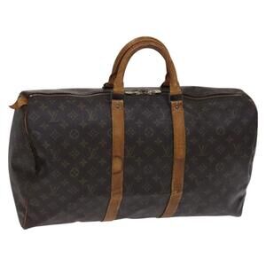 LOUIS VUITTON Monogram Keepall 50 Boston Bag M41426
